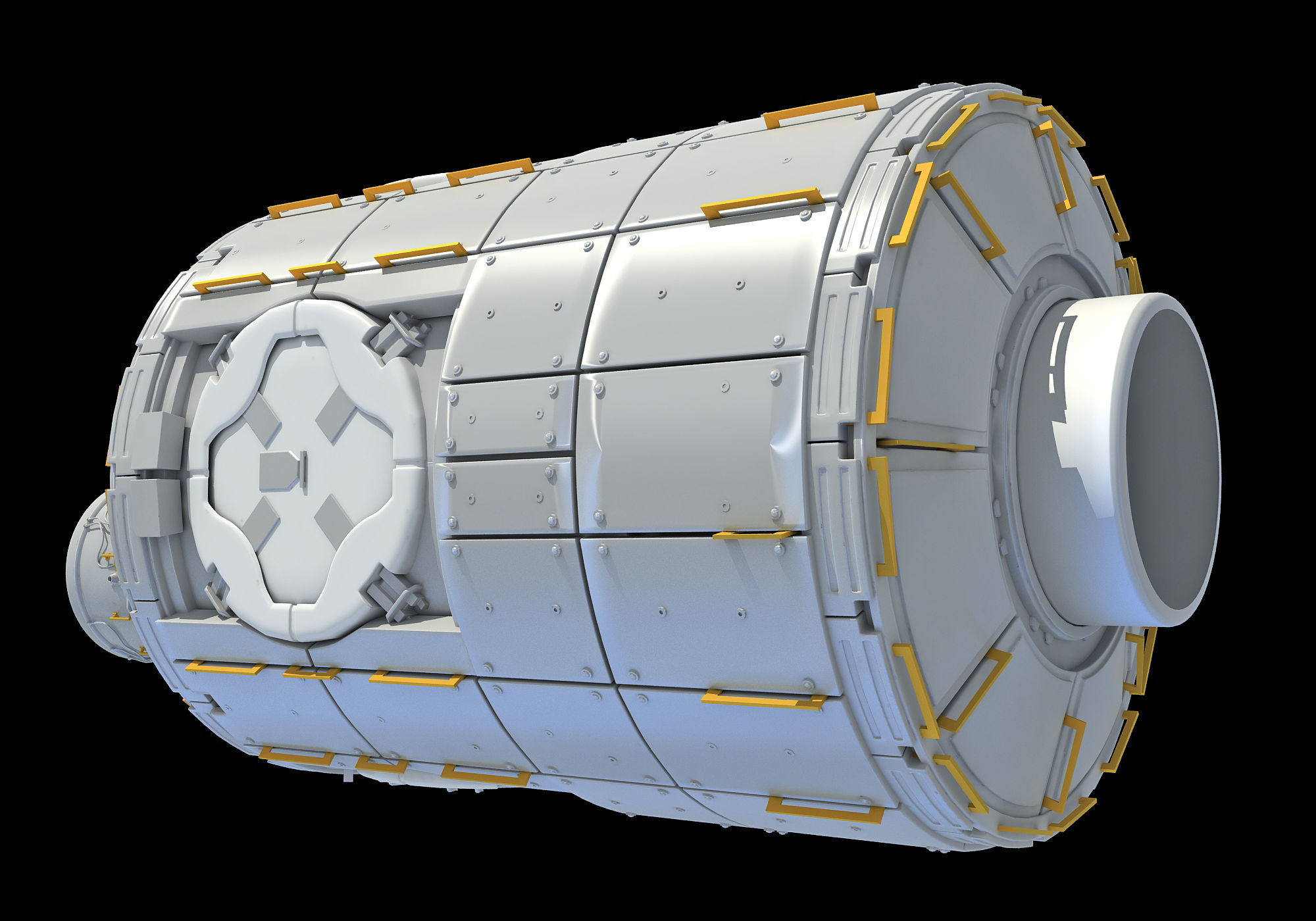 Tranquility Node 3 ISS Module 3D model | CGTrader