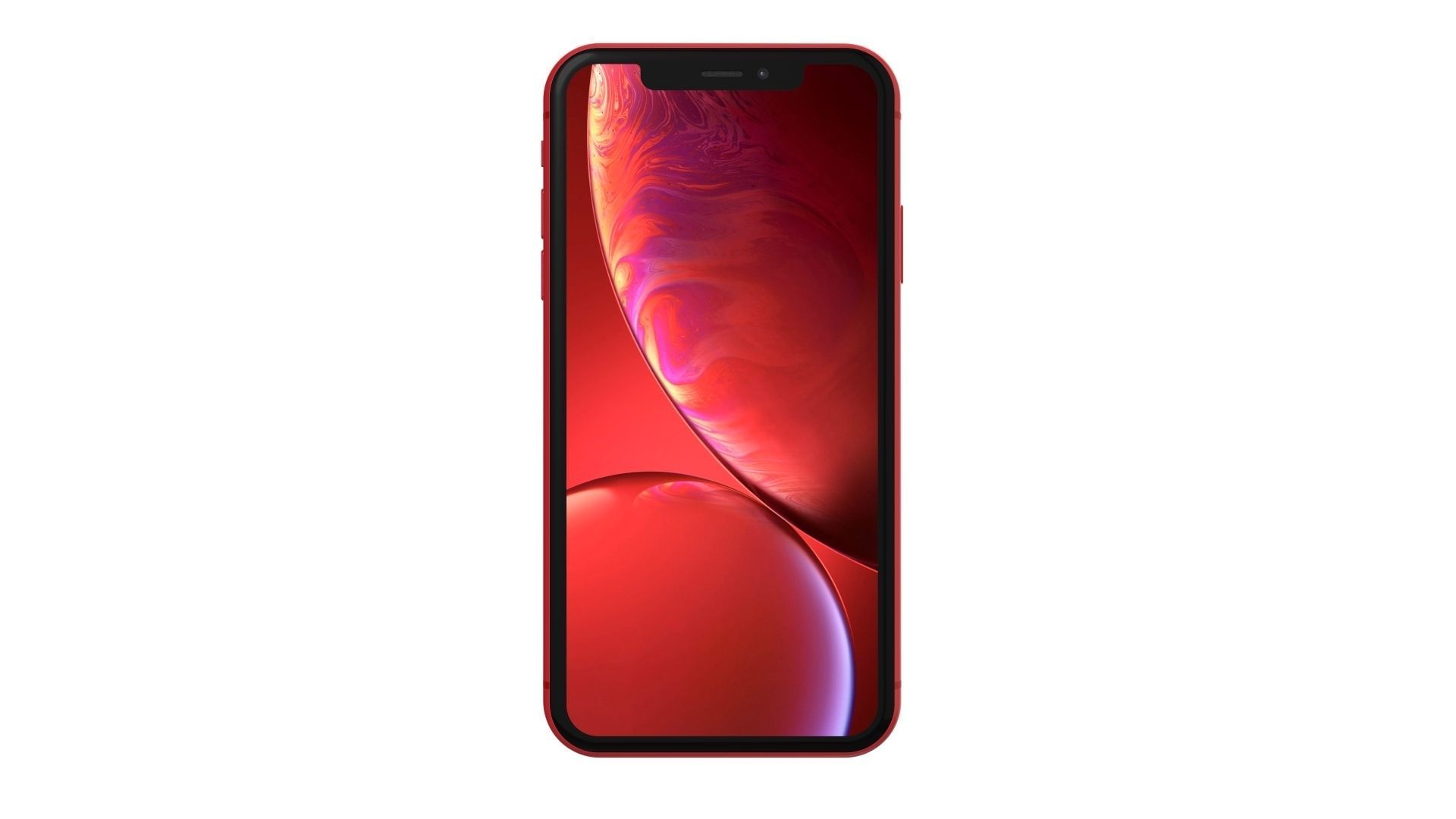 Apple iPhone XR Red 3D model CGTrader