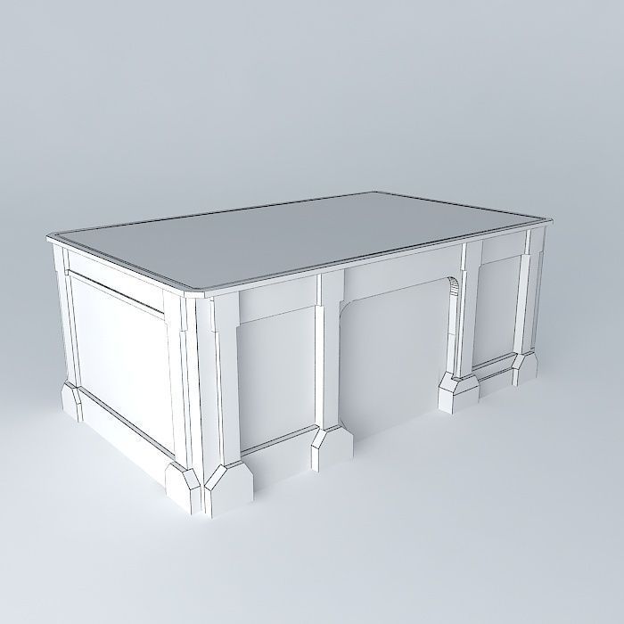 RESOLUTE DESK 3D model | CGTrader