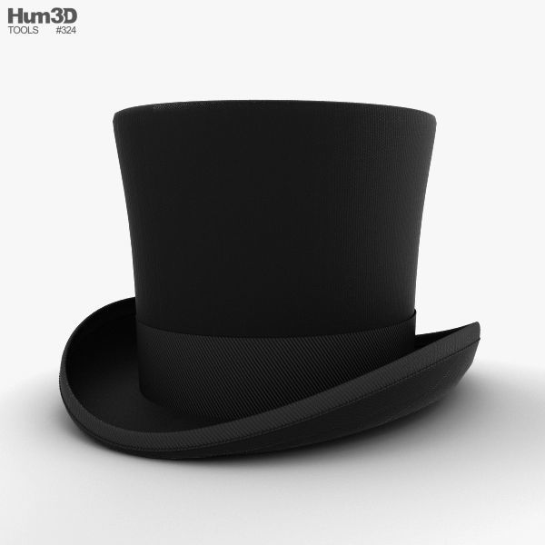 Top Top Hat 3D CGTrader