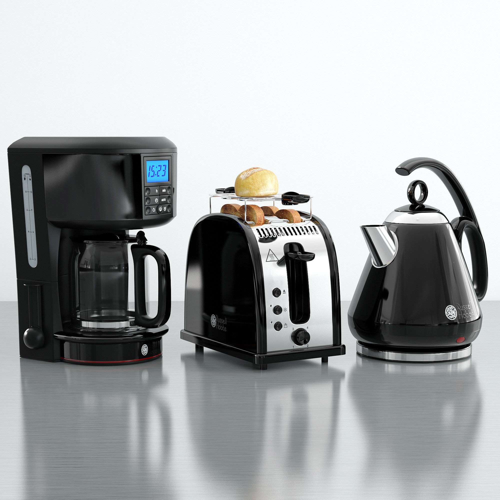 Kitchen Set Russell Hobbs 3d Cgtrader