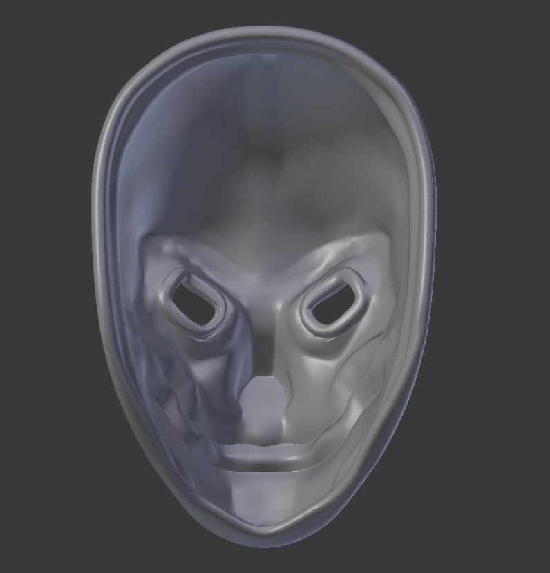 Sokol Mask For Face From PayDay 2 3D Model 3D Printable CGTrader
