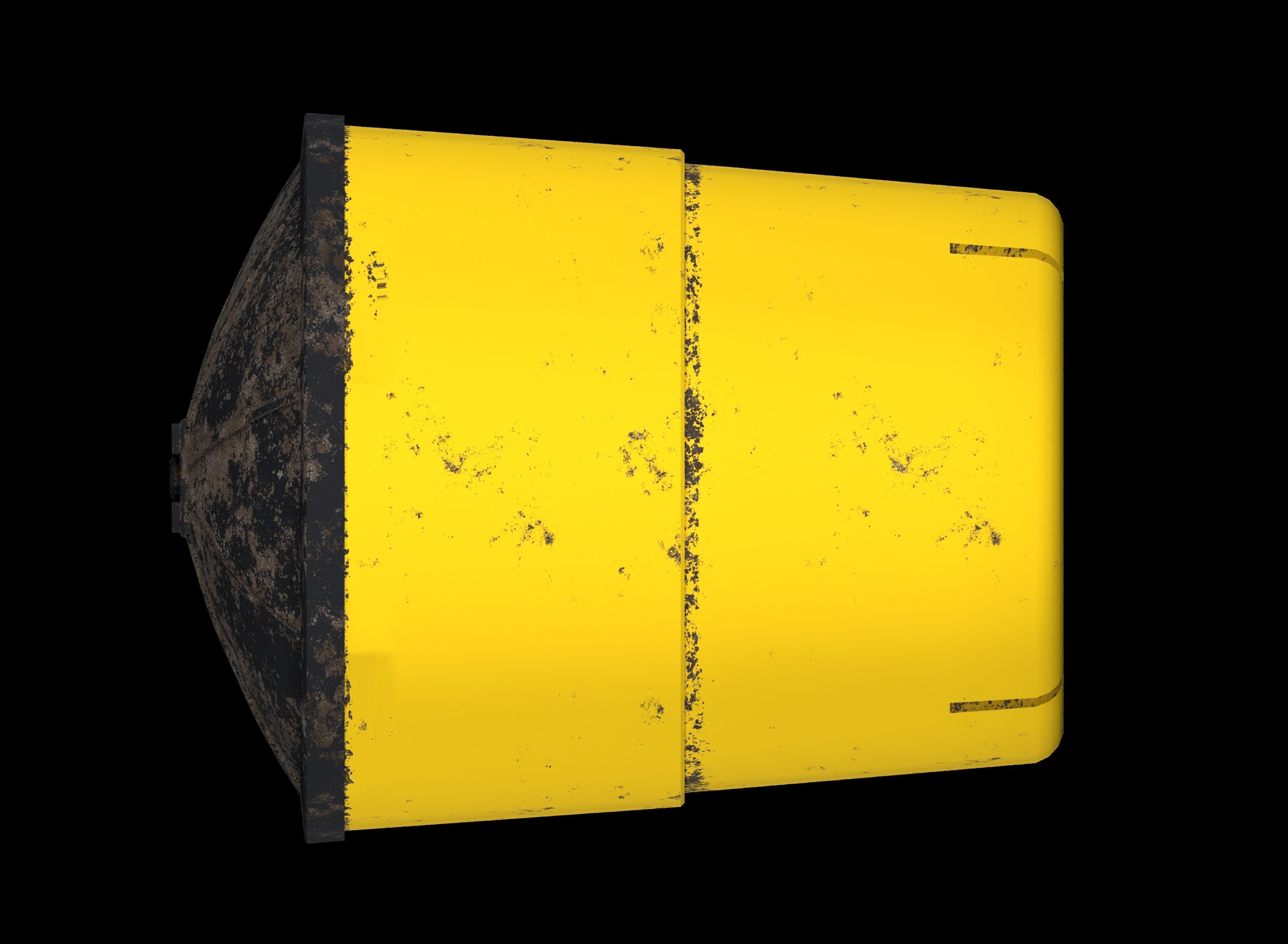 3D model Crash Barrel VR / AR / low-poly | CGTrader