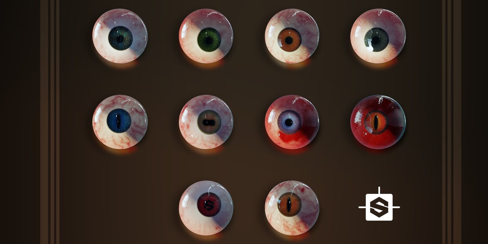 Procedural Eye Generator - Substance Designer