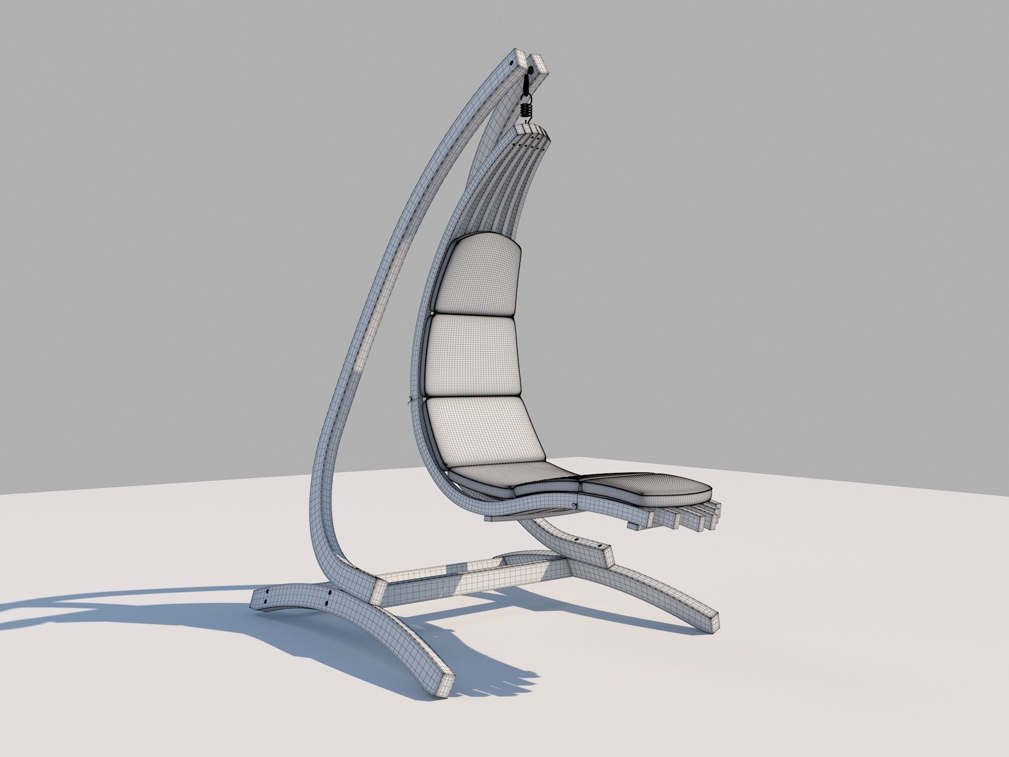 Hammock Optimist Hanging Stand By Jagram Style 3D model CGTrader