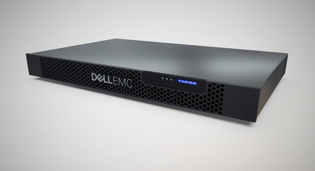 Dell EMC PowerEdge XR2 Rugged Server 3D model CGTrader