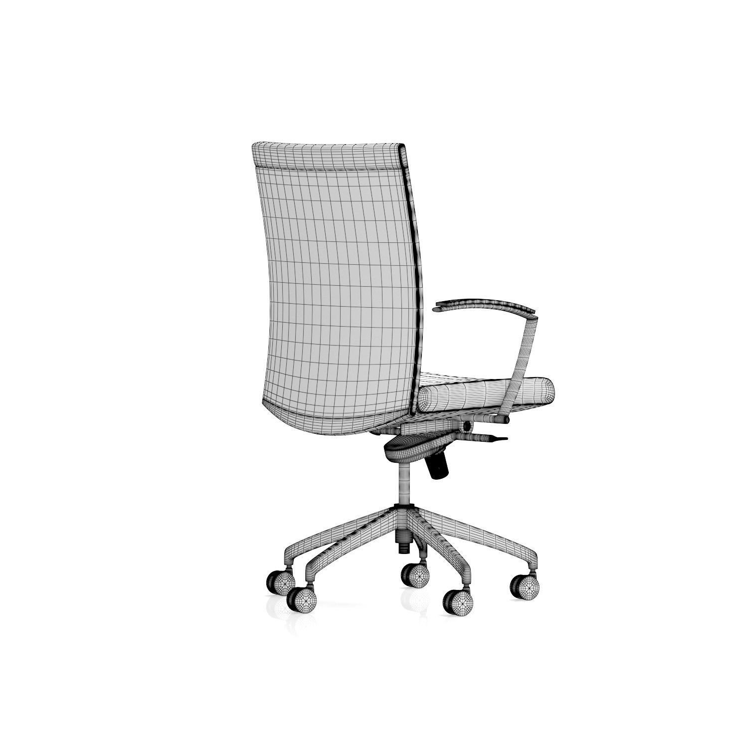 Define Office Business Managers Chair 3D model CGTrader