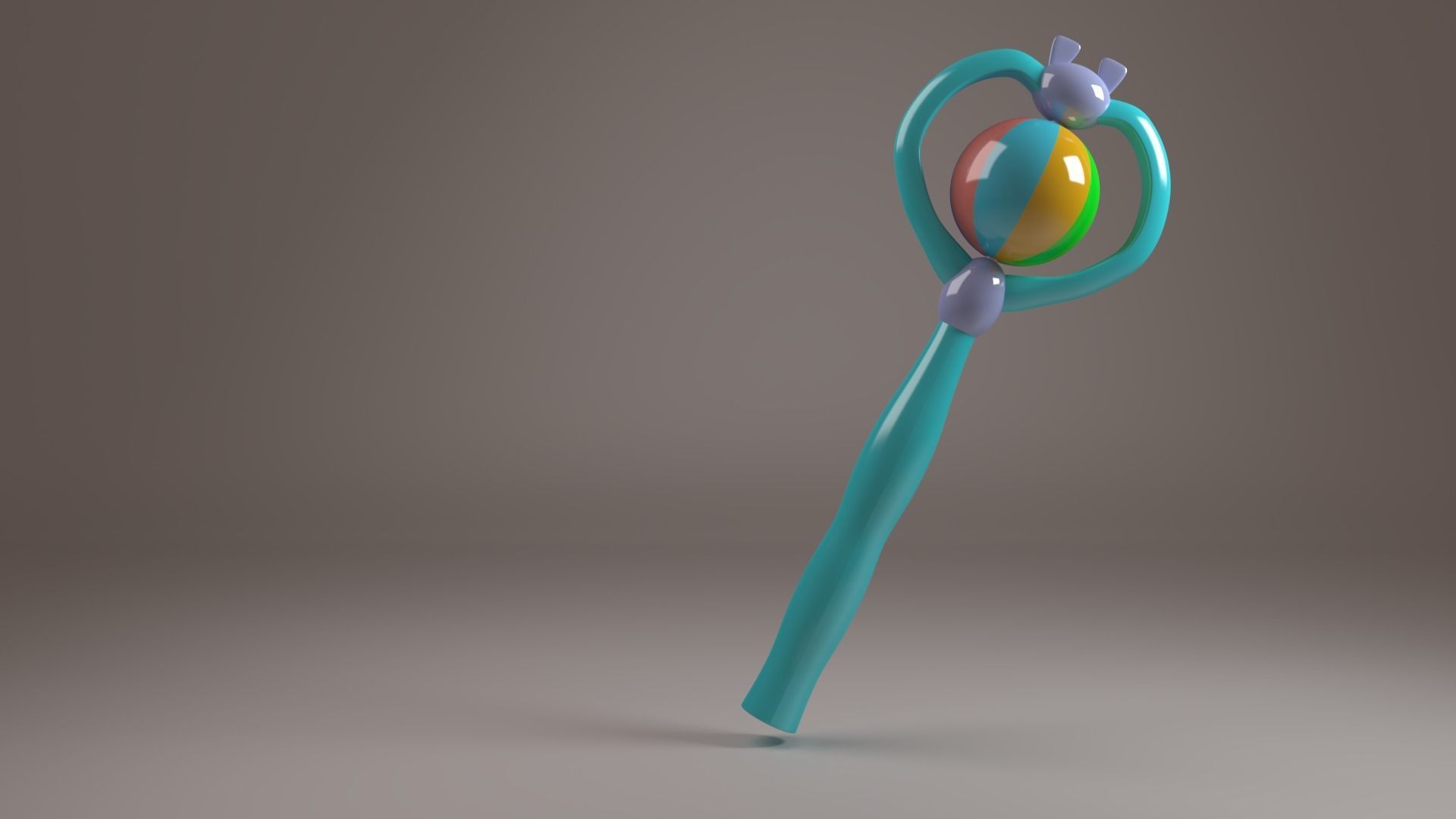 Baby rattle bean bag maraca free VR / AR / low-poly 3D model | CGTrader