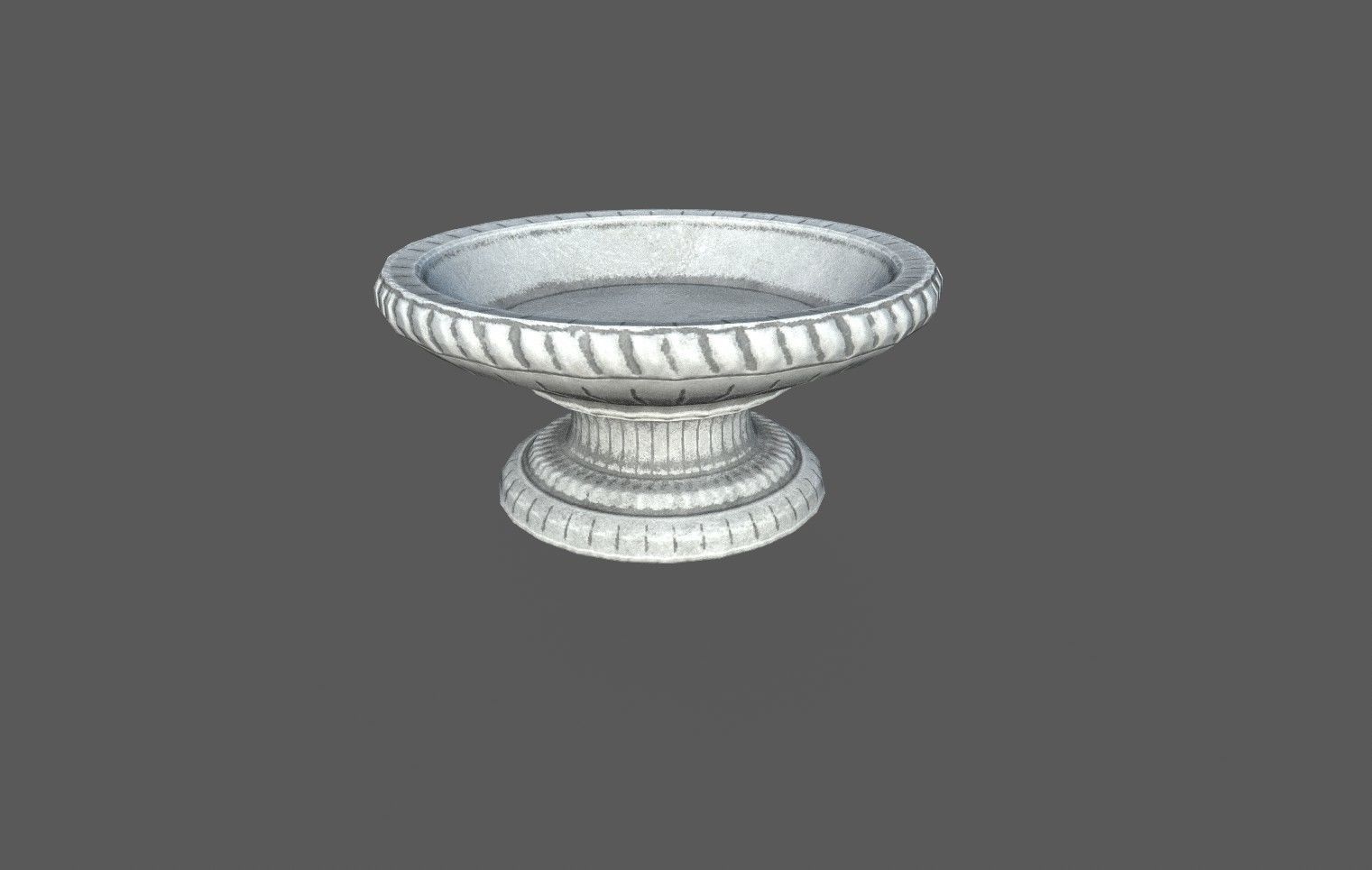 Roman Vase 2 Low-poly 3D model