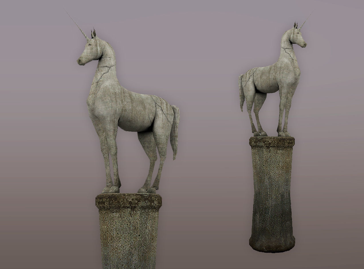 Statue Unicorn