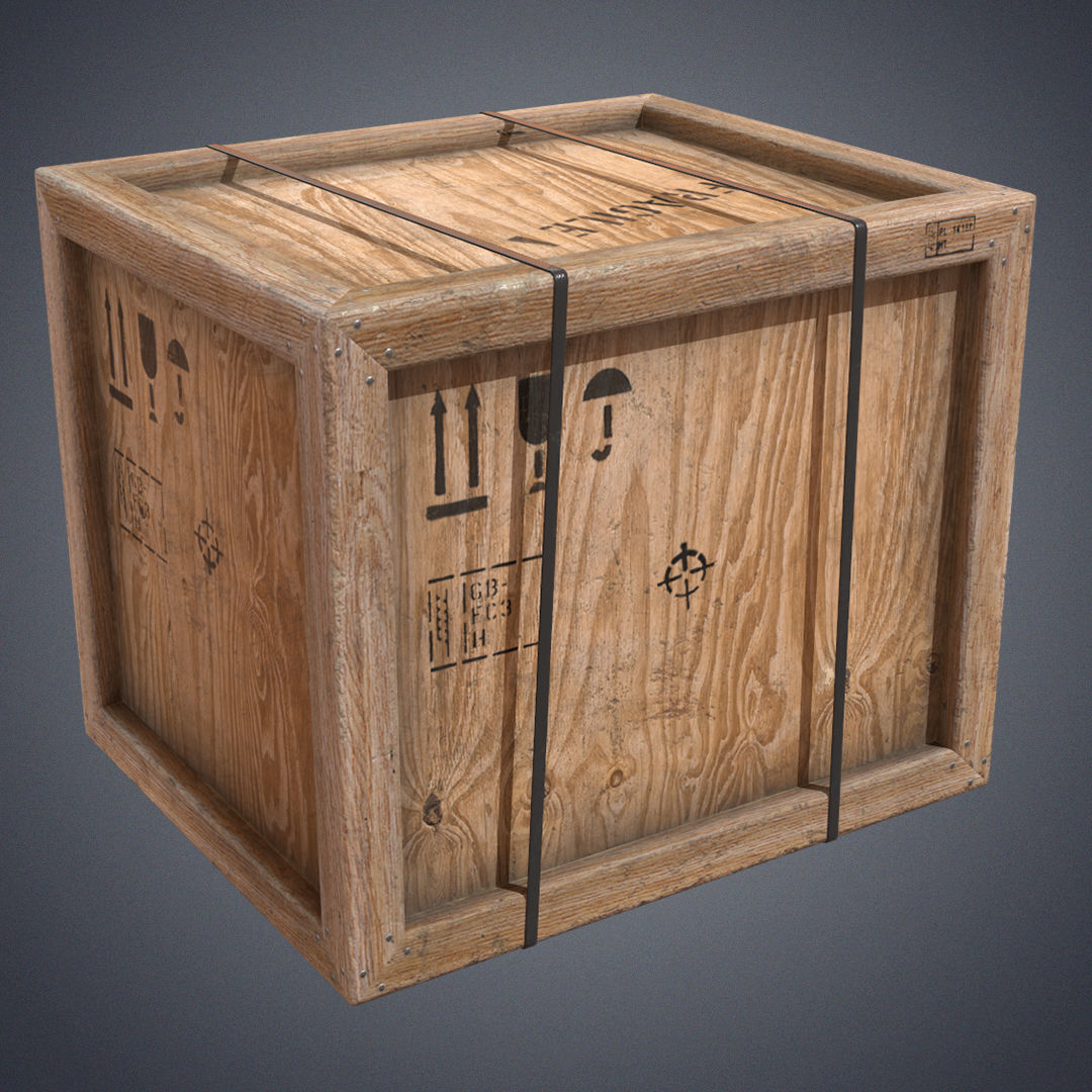 Crate industrial transport