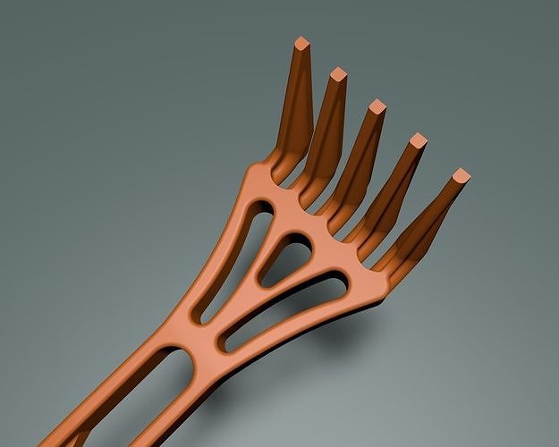 Back scratcher for any use free 3D model 3D printable CGTrader