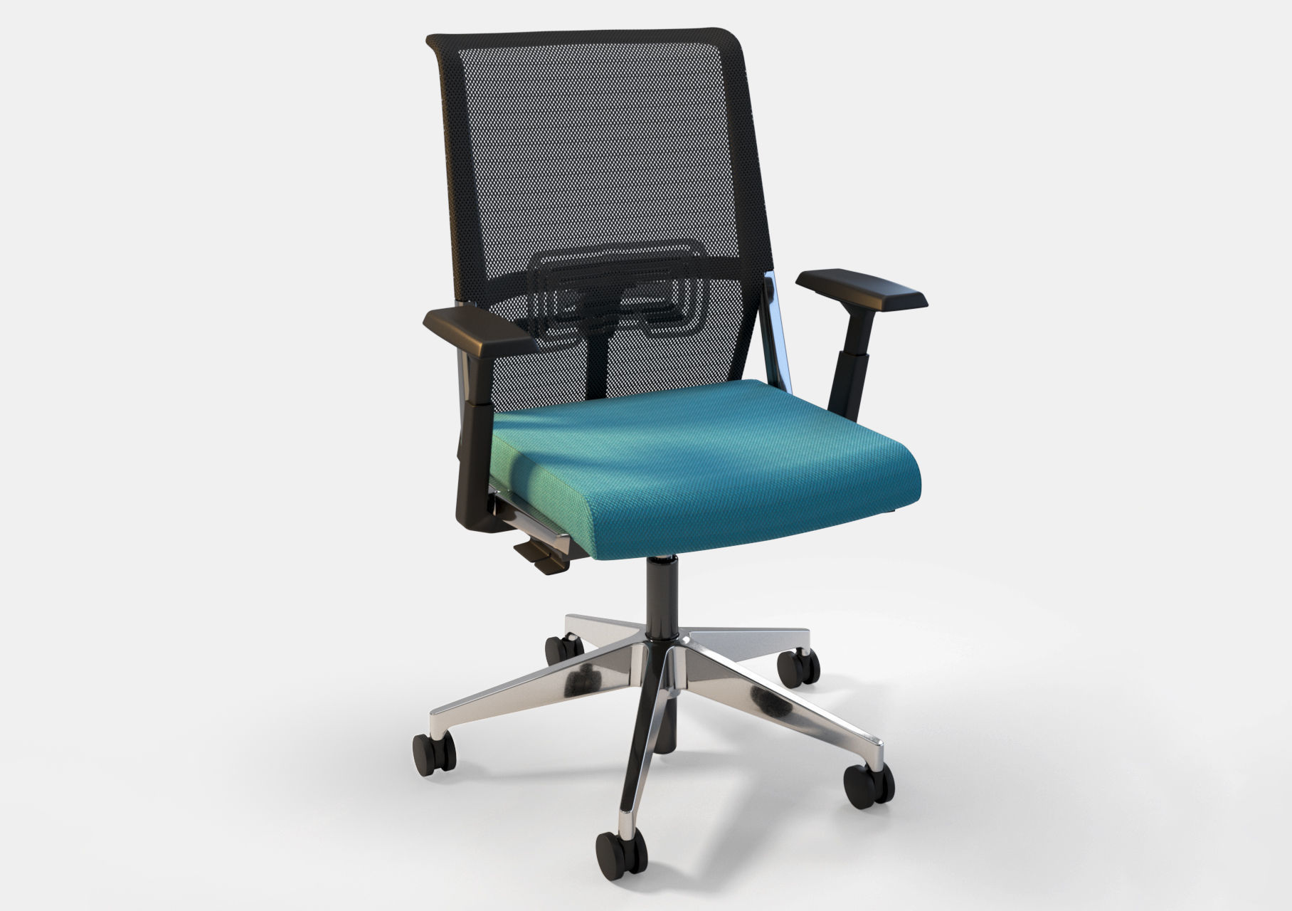 Comforto 59 Task Chair by Haworth 3D model CGTrader