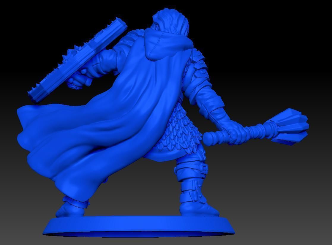 3D print model Human Cleric | CGTrader