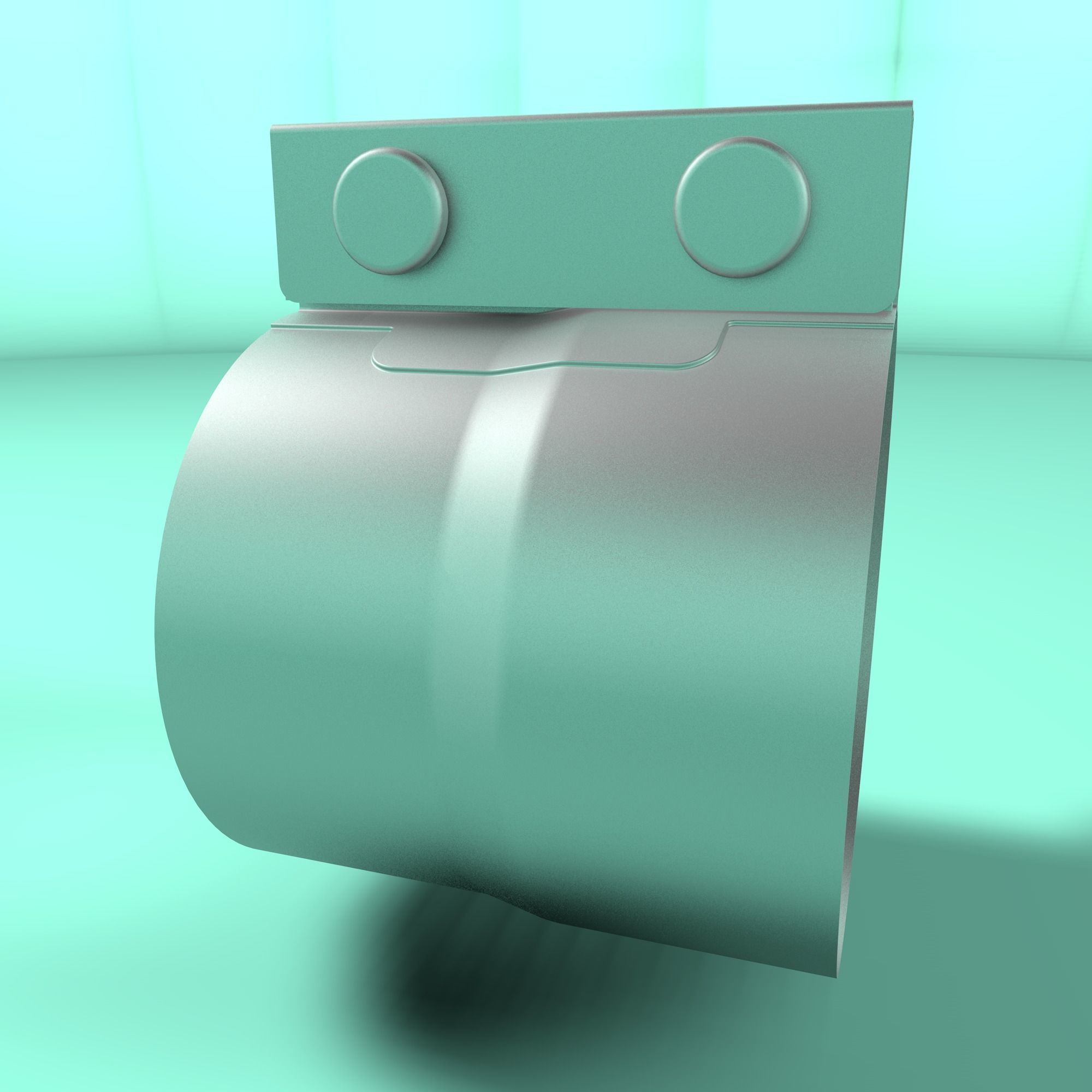 Tube clamp and adapter 3D model CGTrader