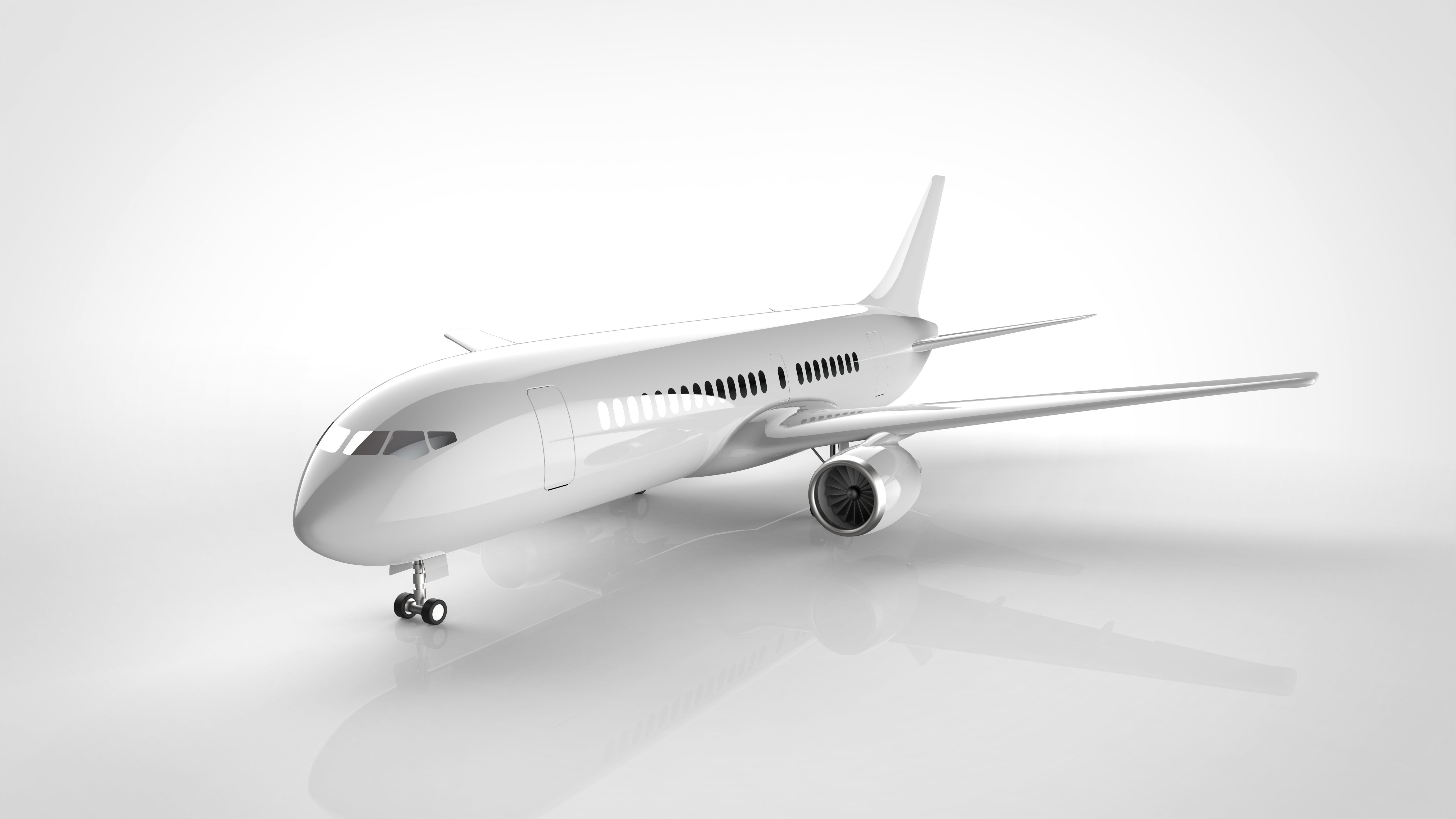 Airplane 3d rendering 3d model cgtrader