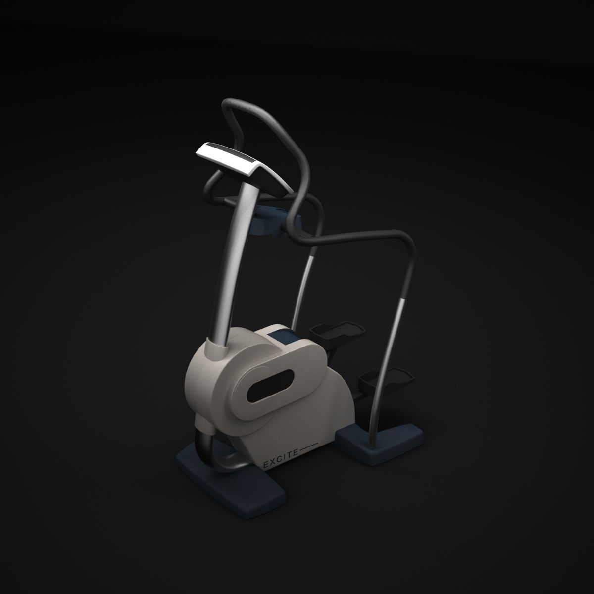 Step machine 3D model | CGTrader