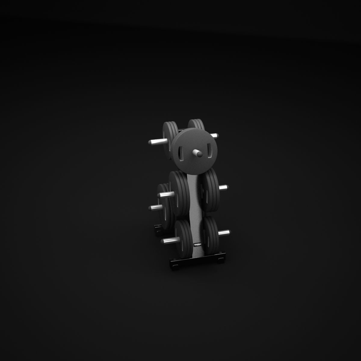 Plate Tree 3D model CGTrader