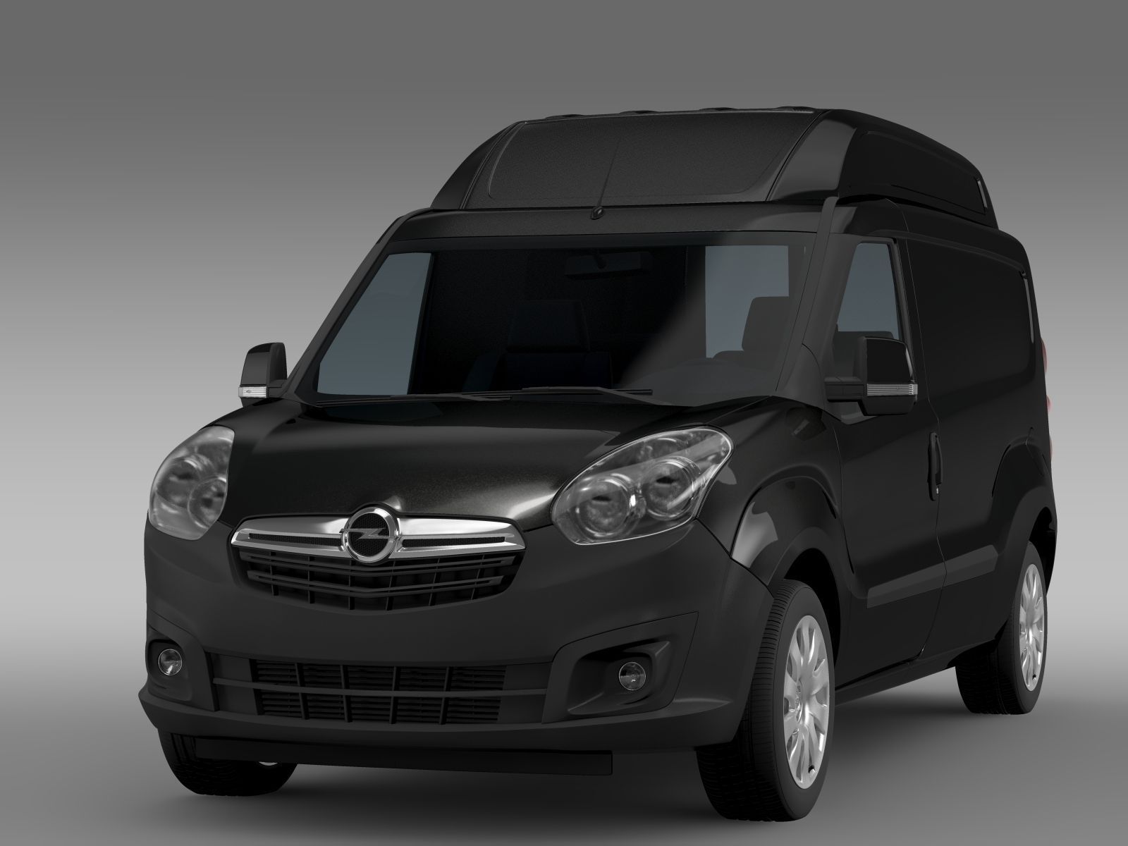 3d Opel Combo Lwb High Roof Cargo D 2015 Cgtrader