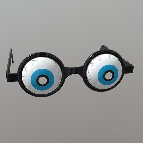 3D model Novelty Glasses 2 VR / AR / lowpoly CGTrader