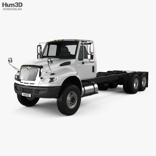 International Durastar 4400 SBA Chassis Truck 2011