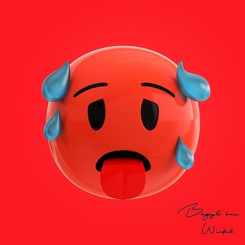Emoji Hot 3D model CGTrader