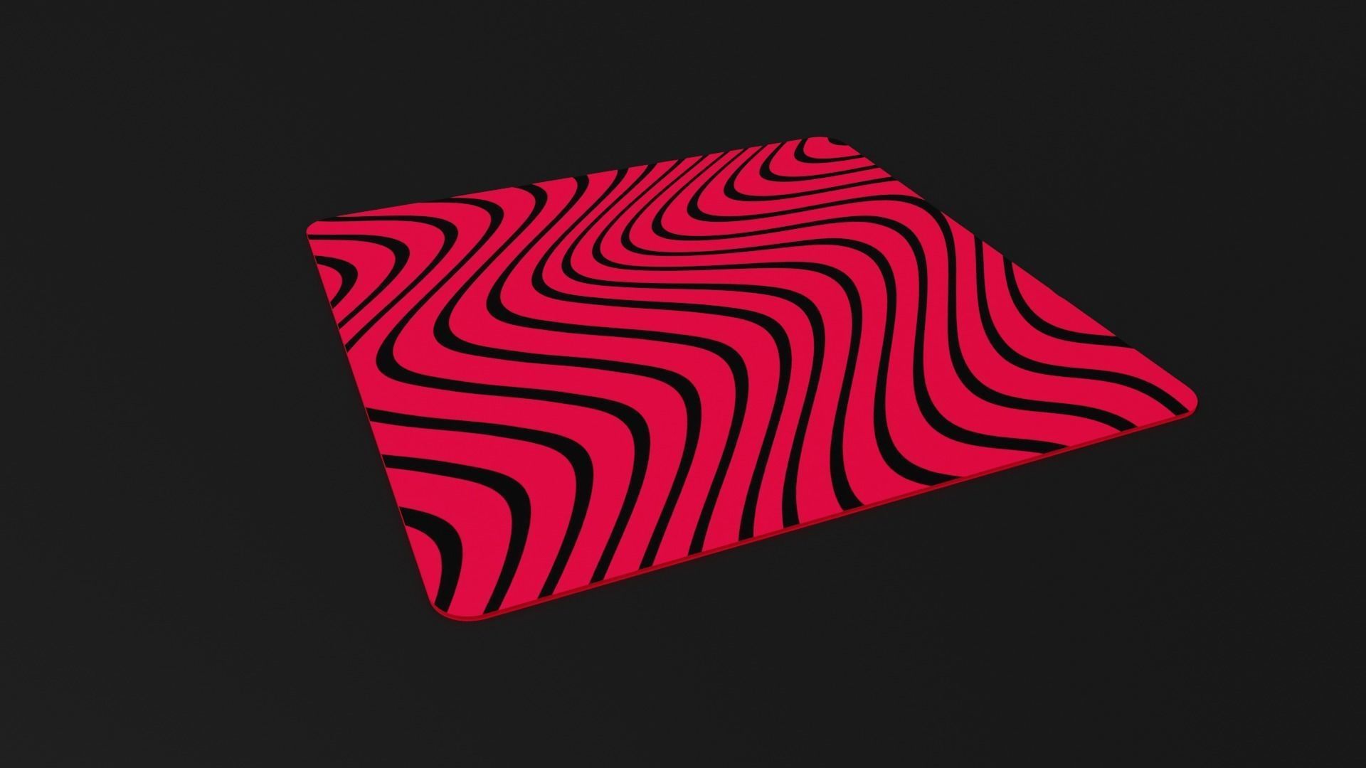 3D model Pewdiepie Mouse Pad VR / AR / lowpoly CGTrader