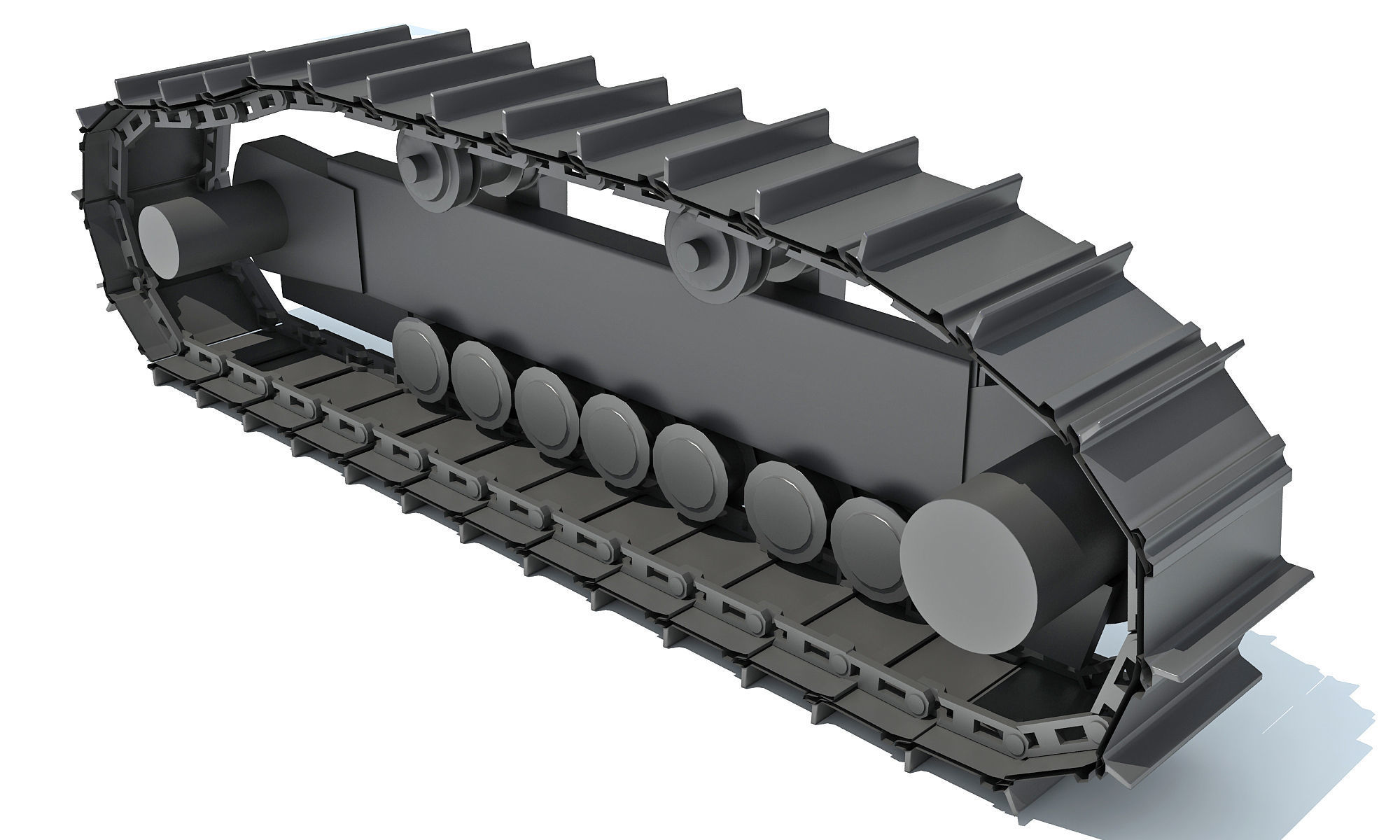 Track kit V2 3D model | CGTrader