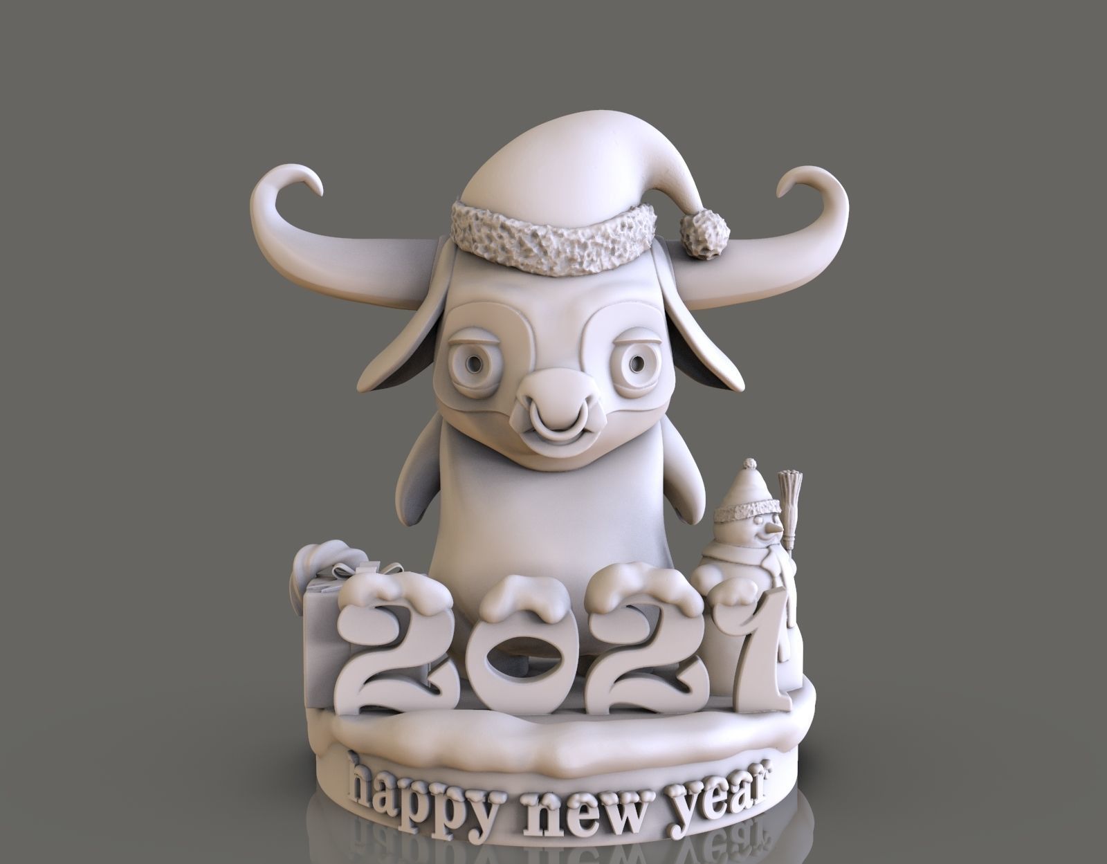 bull Happy New Year