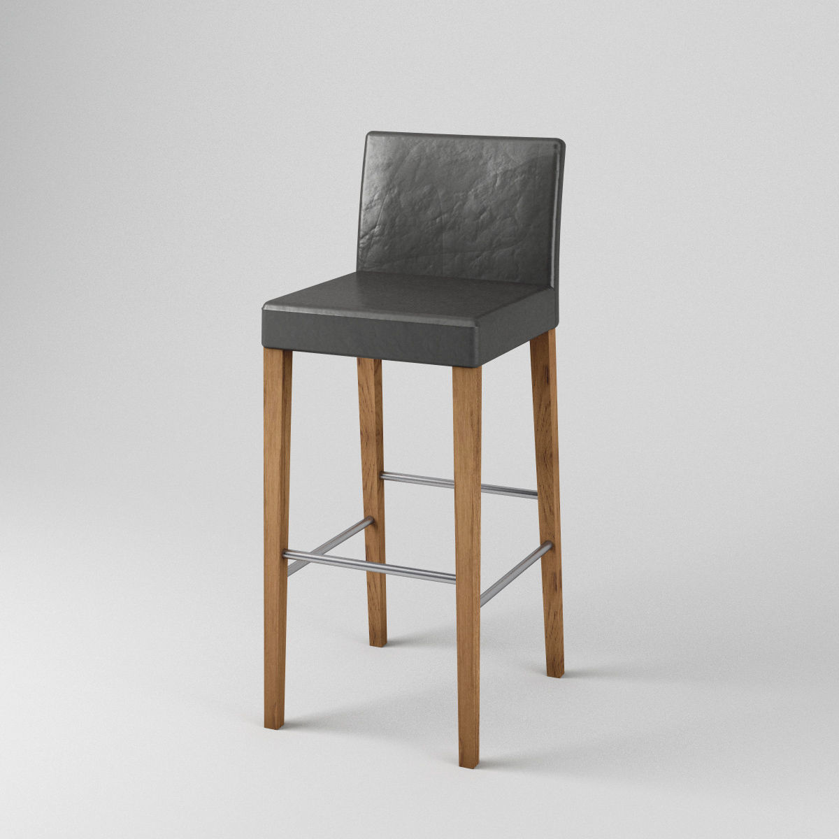 Simple Bar Stool free VR / AR / lowpoly 3D model CGTrader