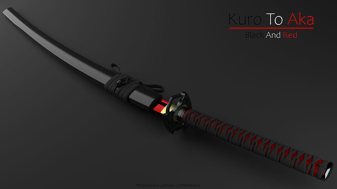 Kuro To Aka 3D model | CGTrader