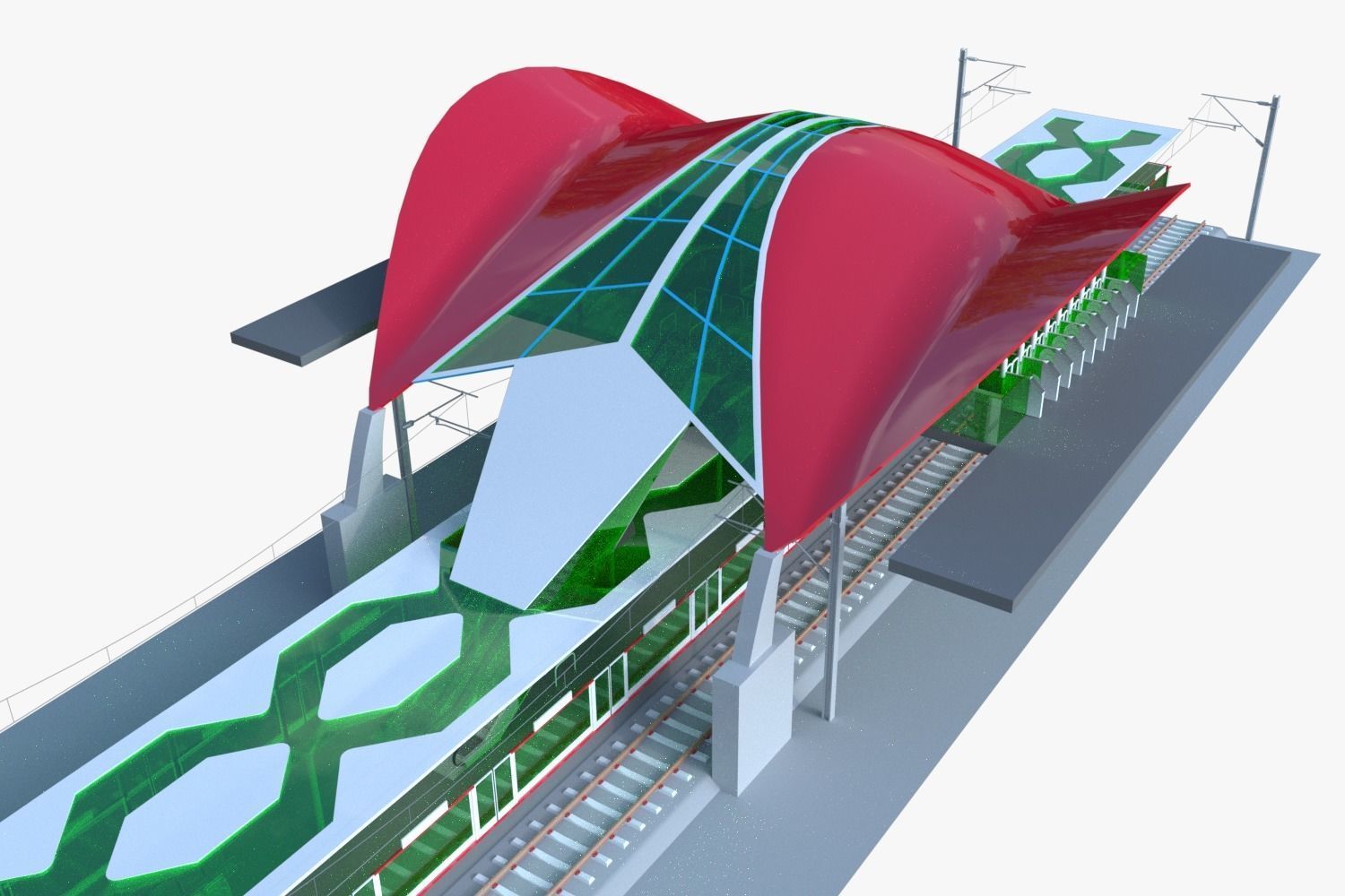 Railway Station 3D Model CGTrader railway-station-3d-model-cgtrader