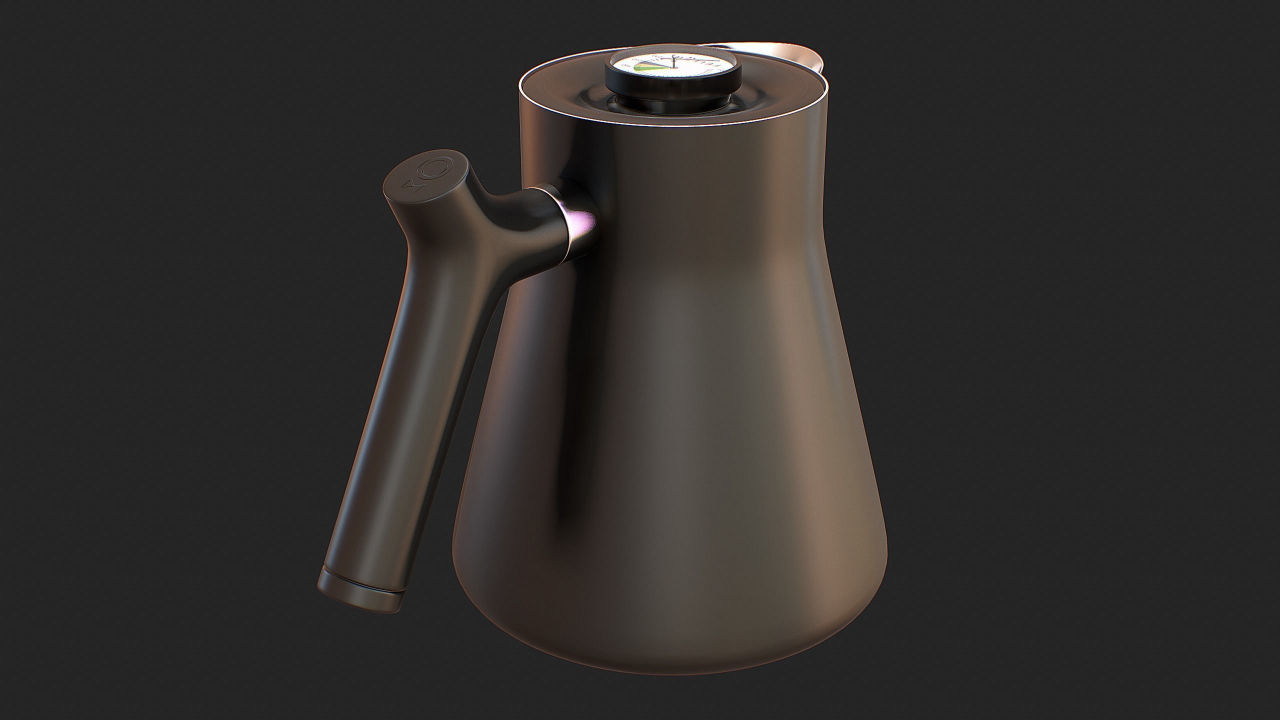 Fellow Raven Stovetop Tea Kettle 3D model CGTrader