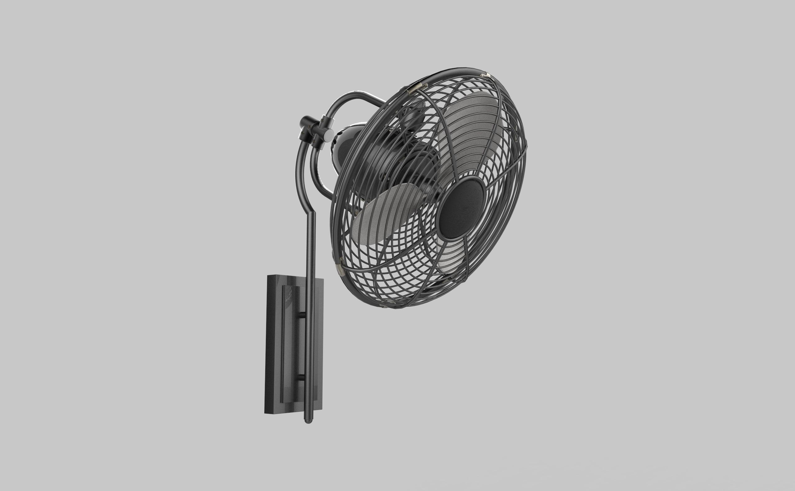 Veranda Patio Fan 3D model CGTrader