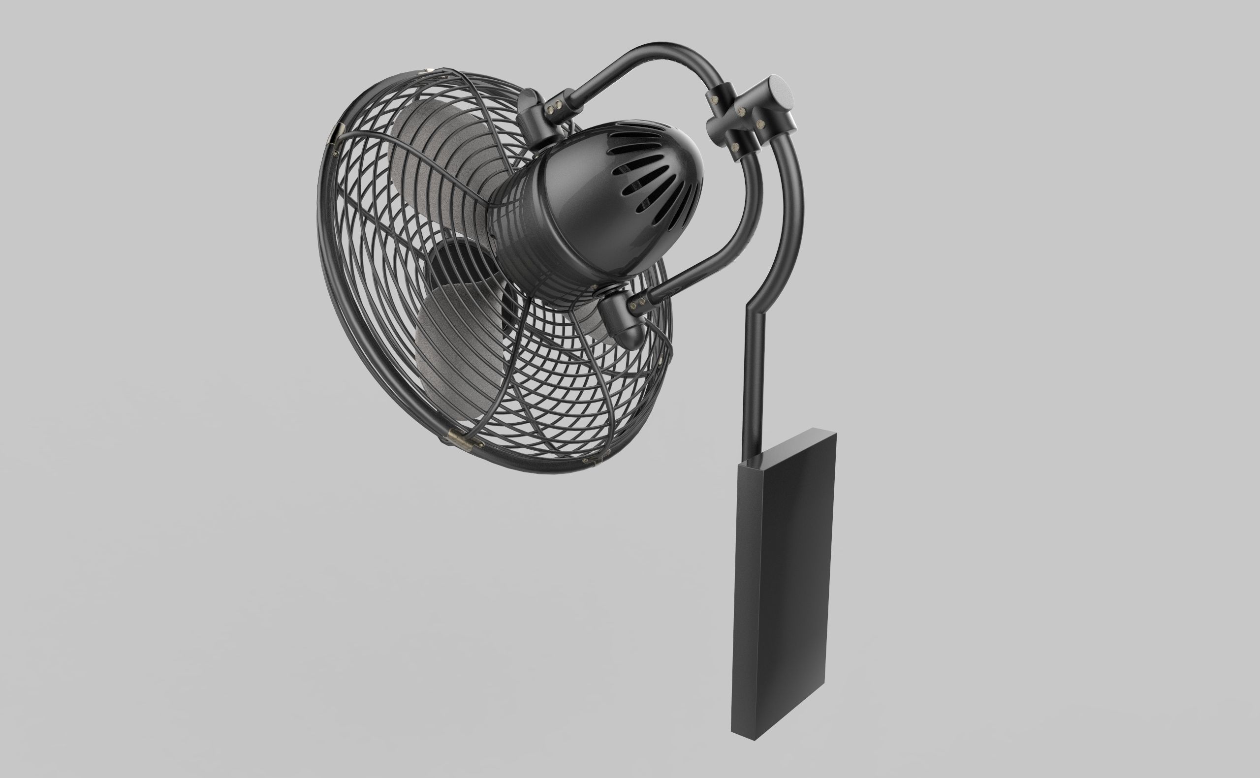Veranda Patio Fan 3D model CGTrader