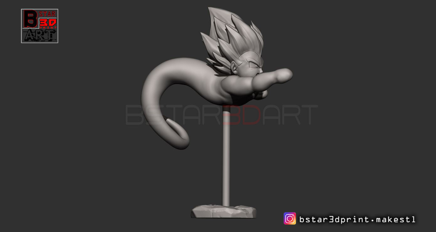 GotenKS Ghost version 01 from Dragon Ball Z 3D model 3D printable ...