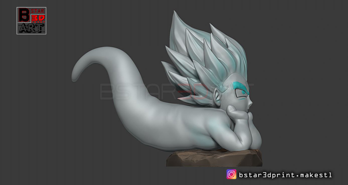 GotenKS Ghost version 03 from Dragon Ball Z 3D model 3D printable ...