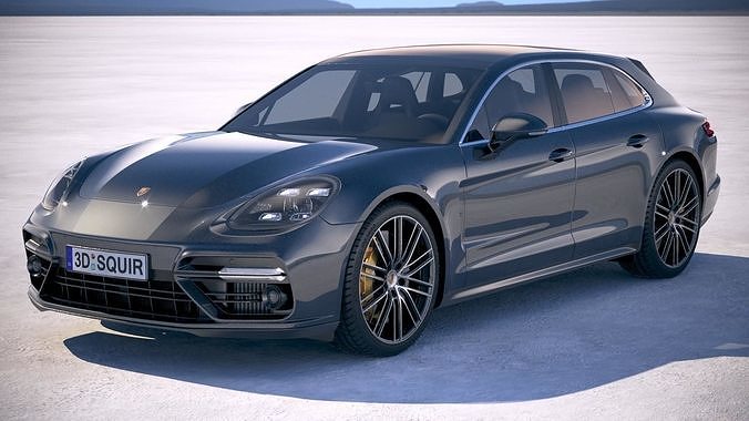 Porsche Panamera Sport Turismo 2018 3D model