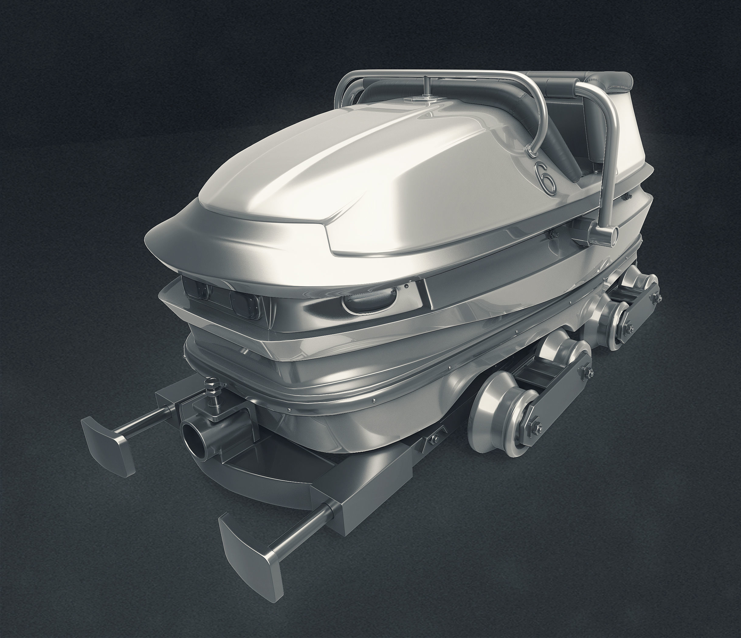 3D ROLLER COASTER CART