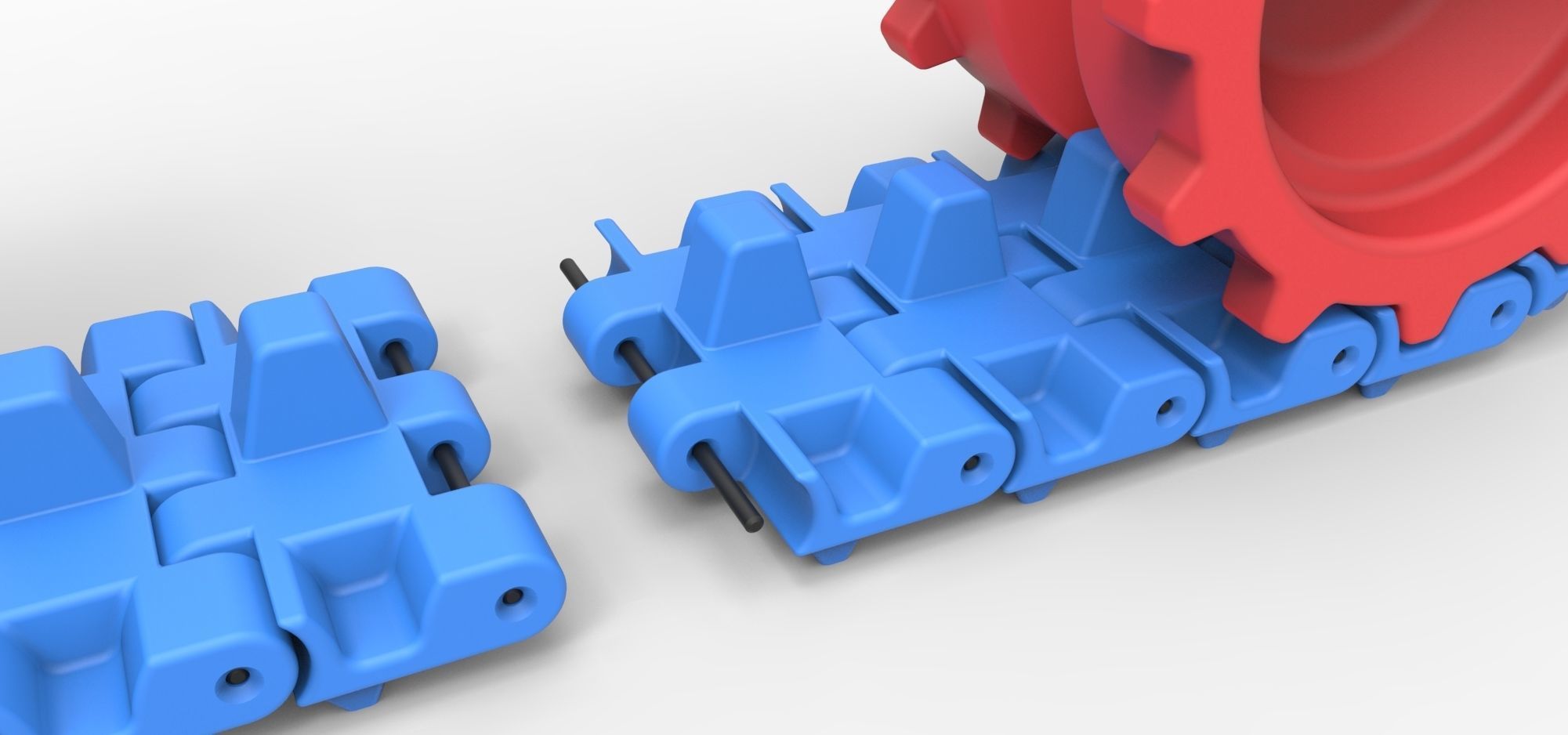 Track for toy models 3D model 3D printable | CGTrader