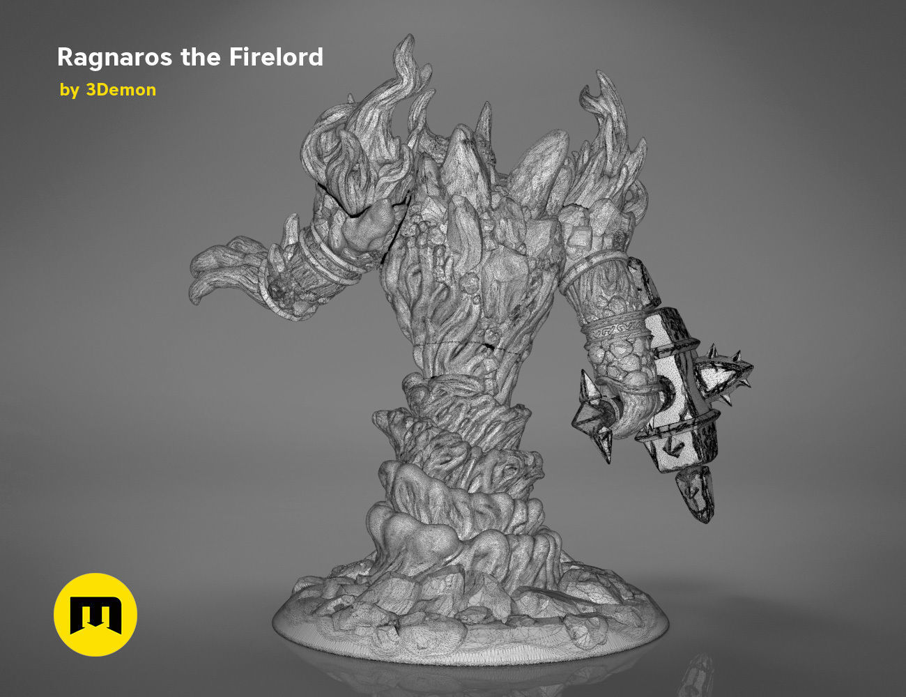 Firelord Lamp Figure Ragnaros 3D Model 3D Printable CGTrader firelord-lamp-figure-ragnaros-3d-model-3d-printable-cgtrader