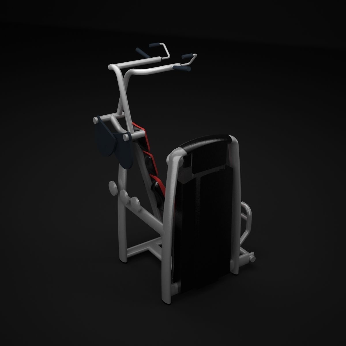 Vertical Traction Machine 3D model CGTrader