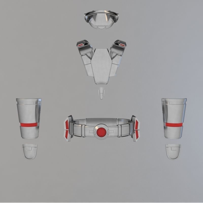 Ant-Man suit 3D model 3D printable | CGTrader