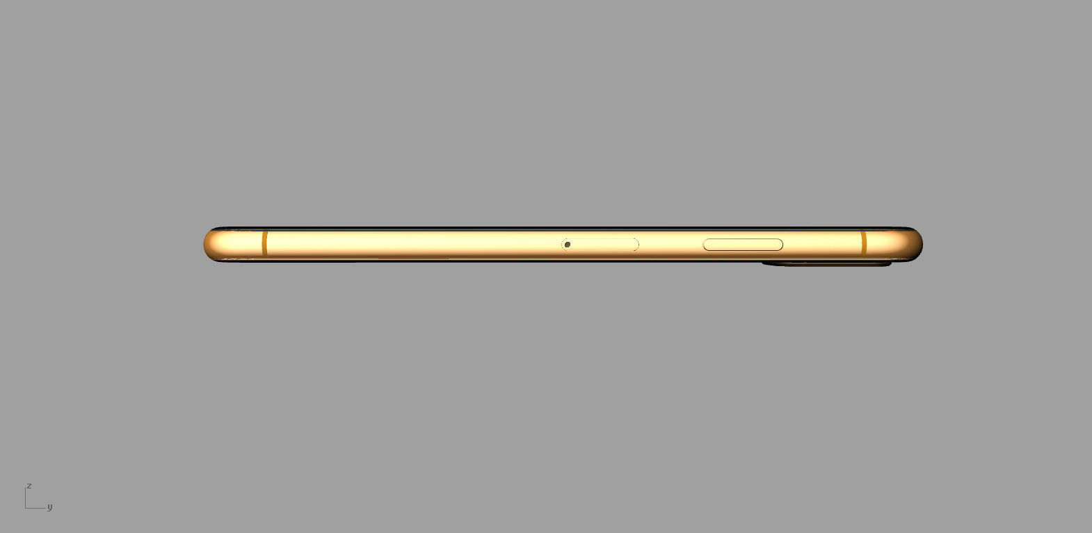 3D model 2019 iphone XI Max gold VR / AR / low-poly | CGTrader