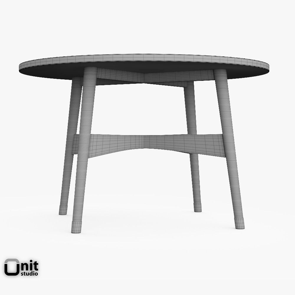 3d Model Reeve Mid Century Round Coffee Table By West Reeve Mid Century Round Coffee Table By West Elm 3d Model Max Obj 3ds Fbx