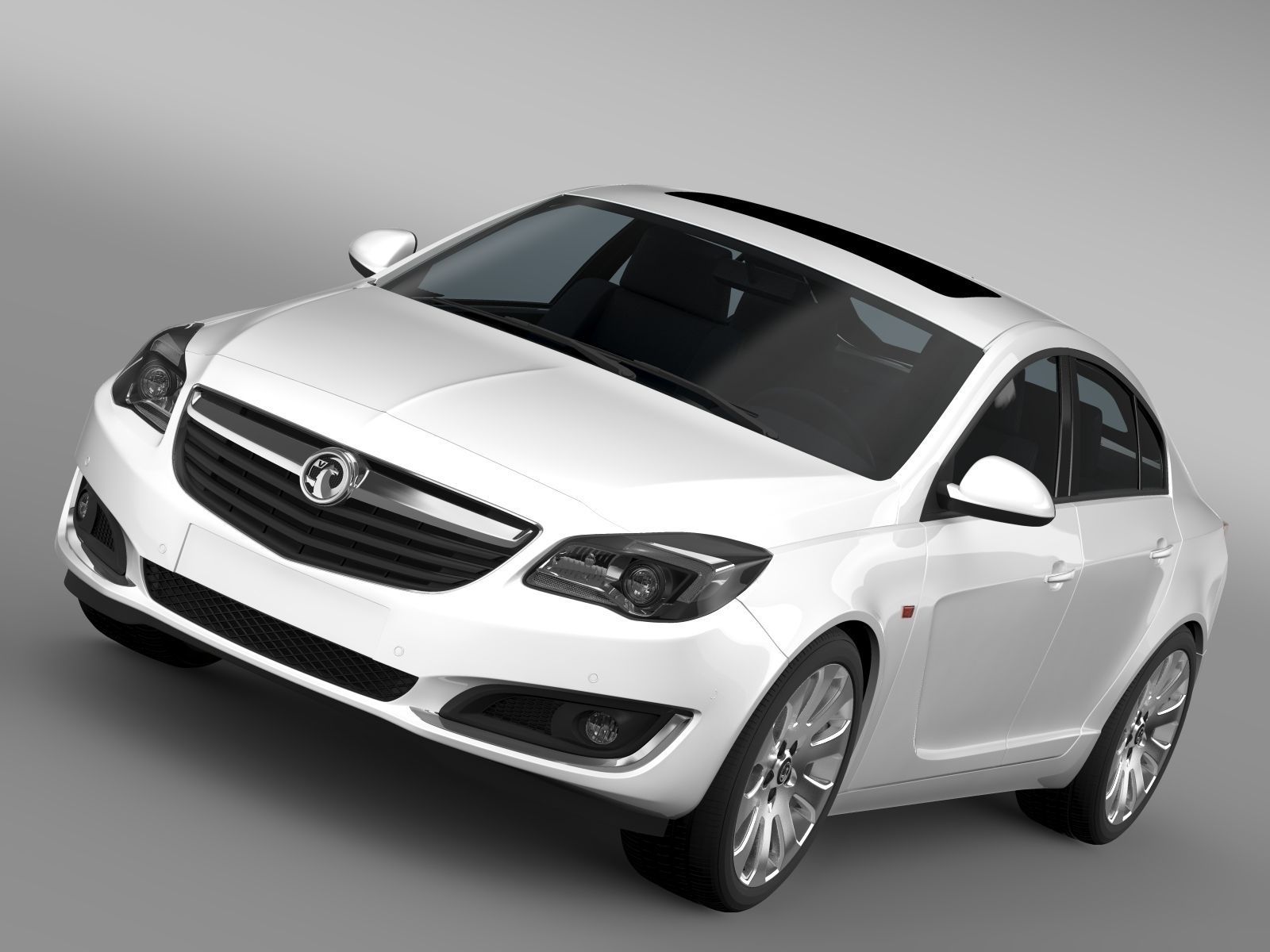 Vauxhall Insignia Hatchback ECOFlex 2015 3D Model MAX OBJ 3DS FBX C4D