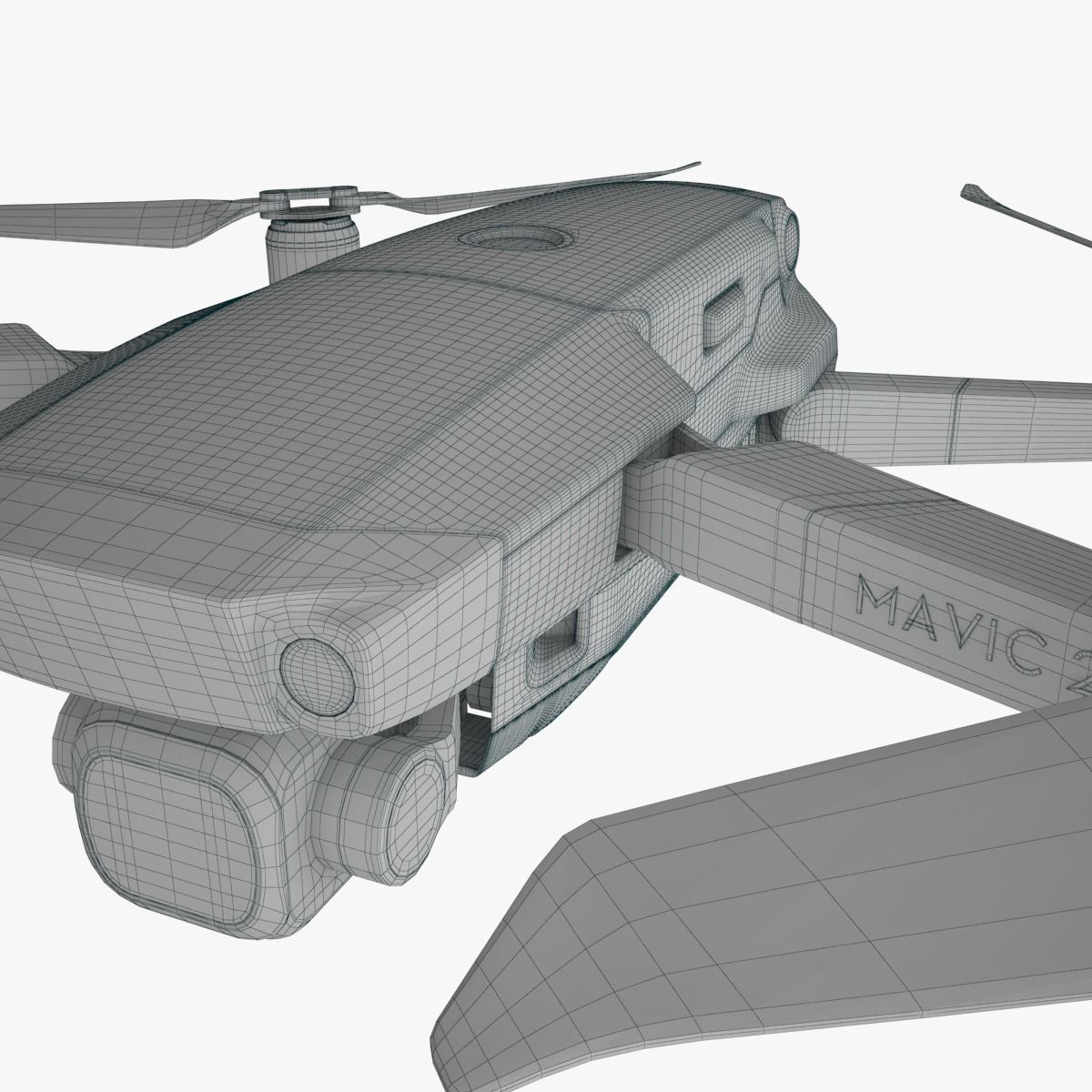 Mavic 2 pro 3D model 3D printable | CGTrader