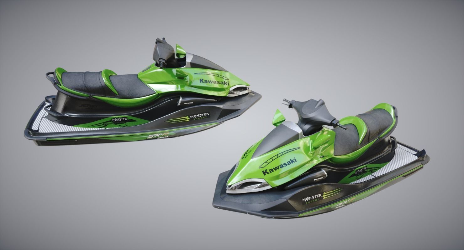 Jetski 3D model PBR CGTrader