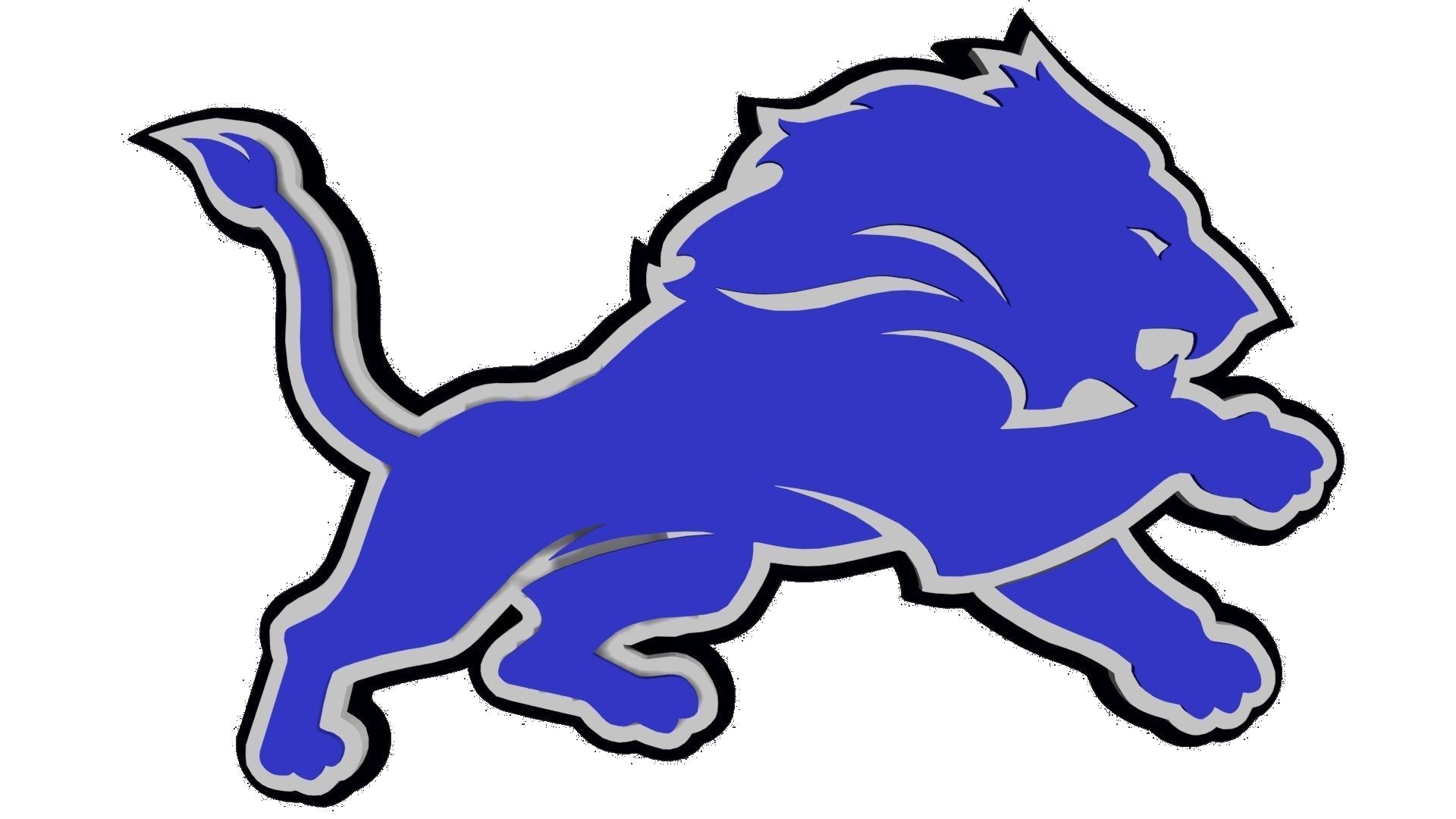 Lions logo 3D | CGTrader