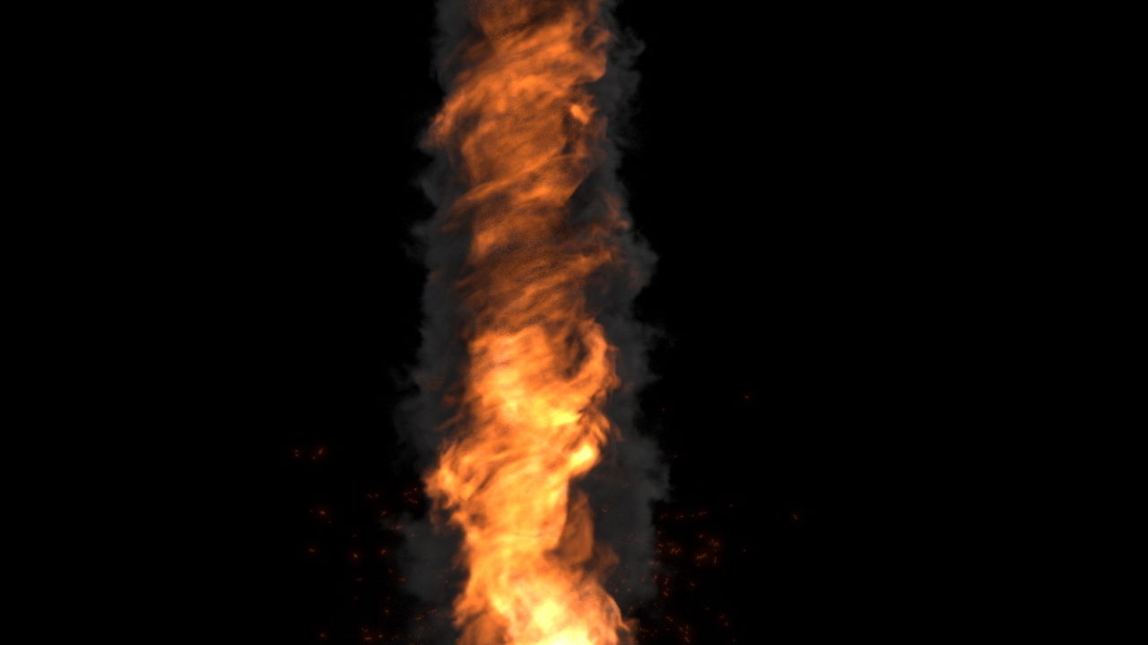 3D model Houdini Power Asset - Firestorm Tornado VR / AR / low-poly ...